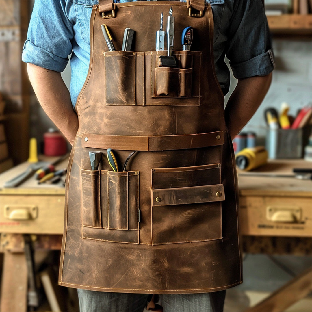 One apron. A decade of work.